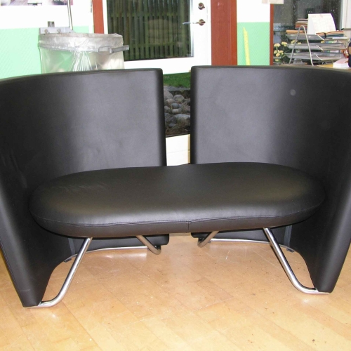 Ompolstring af læder sofa nær Nørre Aaby